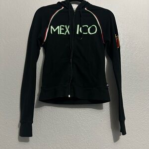 Self Esteem Black Hoodie with Mexico Design
